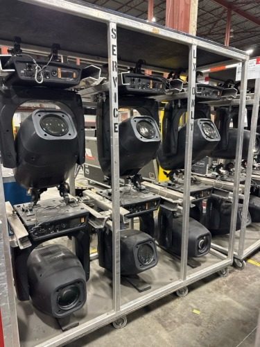 Clay Paky Scenius Profile Moving Heads w/ Rack