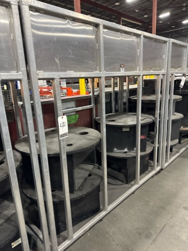 Caisse Design Lighting Dome Bases w/ Rack