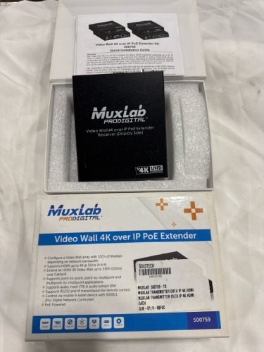 Video Wall 4K over IP Poe Extender (NIB)