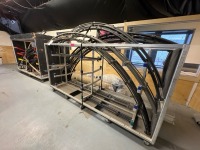Assorted Stage Curtain Track Frames & Accessories