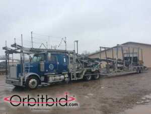 2012 Western Star 4900FA Car Hauler Truck with Trailer 5KKHAEBG4CPBP7798