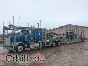 2012 Western Star 4900FA Car Hauler Truck with Trailer 5KKHAEBG3CPBP7808