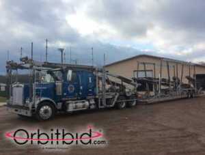 2012 Western Star 4900FA Car Hauler Truck with Trailer 5KKHAEBG6CPBP7799