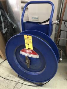 Uline Poly Banding Cart w/ Tensioner and Crimper (Asset Located at 1040 N Halsted St, Chicago, IL 60642)