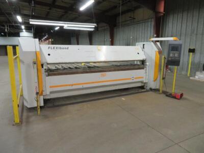 RAS 126 in. x 11 ga. FlexiBend CNC Folder Model 73.30, RAS System 5000 CNC Control