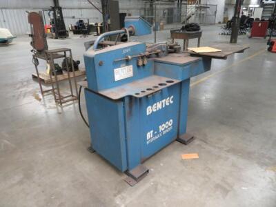 BenTech Hydraulic Bender Model BT-1000