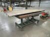 50 in. x 72 in. Lift Table with Aluminum Plate & Vise - 2