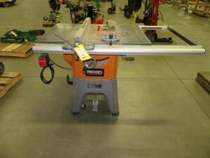 Ridgid Table Saw