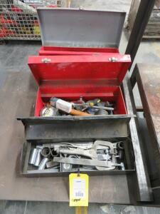 LOT: (3) Tool Boxes with Assorted Tools