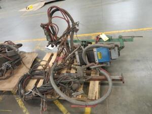 LOT: (2) Spot Welders (parts only)