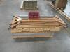LOT: Mobile Wooden Dry Erase Boards on (1) Skid