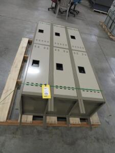 LOT: Section of (6) Lockers on (1) Skid