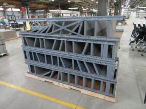 LOT: (4) 36 in. x 12 in. x 75 in. Steel Shelving Units