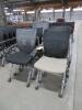 LOT: (8) Folding Office Chairs in Various Colors