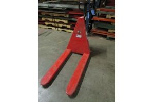 3,000 LB. DAYTON MODEL 11K281 ELECTRIC / MANUAL HIGH LIFT PALLET TRUCK; S/N GD1511057, 32" LIFT, 46" FORKS