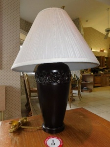 Decorative Table and Lamp