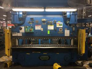 Cincinnati 175 Autoform Hydraulic Press Brake; SN 50200, 175 Ton Capacity, 8' Between Housings, 10" Stroke