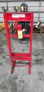 H-FRAME SHOP PRESS, 12 T. cap.