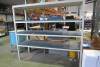 shelf 8ft x 7 x 30" approx.