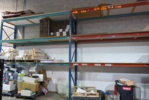 Industrial Racking (no content) 12"x12"x3" 6 uprights, 16 crossbars & 6 platforms