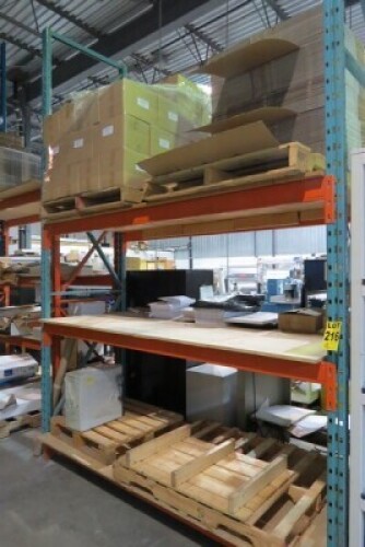 Industrial Racking (no content)12"x8"x3" 2 uprights, 6 crossbars & 3 platforms