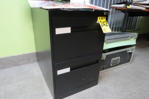 Metal file cabinet