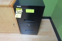 Metal file cabinet