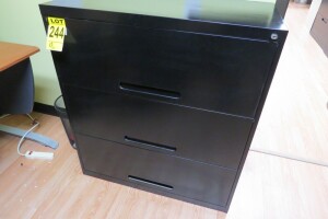 Metal file cabinet