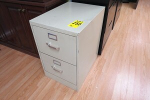 Metal file cabinet