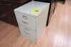 Metal file cabinet