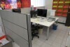 2 Desks & 2 Chairs & 3 divider Panels Excluding Computers Etc.// 2 bureaux, 2 chaises et 3 panneaux Pdivider, l'exception des ordinateurs, etc. - 2