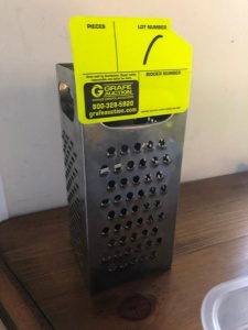 Stainless steel cheese grater