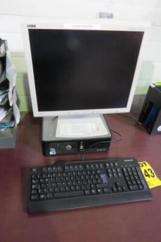 Computer system consisting of: Dell Computer Base, Model Optiplex 755, Nec Flat Screen, Model Multisync, Brother Printer, Model HL-5470DW Syst&egrave;me informatique comprenant: 1 bo&icirc;tier, marque Dell, mod&egrave;le Optiplex 755, 1 Ecran plat, marque NEC, mod&egrave;le Multis