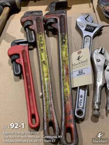Pipe Wrenches and Grips