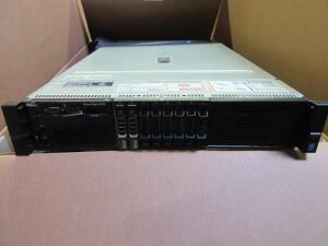 DELL POWEREDGE R730 2U RACK SERVER, 2 X E5 INTEL XEON 2640 V3 2.6GHZ, 16 X 16GB RAM, 2 X INTEL/DELL SSD DC S3610 SERIES 800GB HARD DRIVE, 2.5" SATA 6Gbps, MODEL: SSDSC2BX800G4R, SERIAL NO. 9TM7V52