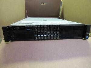 DELL POWEREDGE R730 2U RACK SERVER, 2 X E5 INTEL XEON 2640 V3 2.6GHZ, 16 X 32GB RAM, 8 X DELL 1TB SATA HARD DRIVE, 7.2K, 6Gbps, MODEL: ST91000640NS, SERIAL NO. 5DWVV52