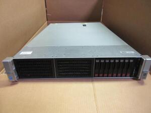 HP PROLIANT DL380 G9 2U RACK SERVER, 2 X INTEL XEON E5-2697 V3 2.6GHZ, 24 X 16GB RAM, 4 X HP 1TB SATA HARD DRIVE, 7200RPM, MODEL: MM1000GBKAL, 2 X HP PM863 2.5" 480GB SSD SATA 6Gbps, MODEL: MZ-7LM4800, 4 X INTEL SSD DC S3700 400GB SSD SATA 6Gbps, MODEL: S