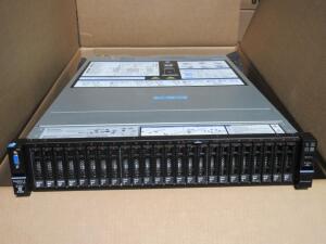 LENOVO SYSTEM x3650 M5 - TYPE 5462 2U RACK SERVER, 1 X INTEL XEON E5-2697 V3 2.6GHZ, 12 X 32GB RAM, 20 X IBM 1TB SATA HARD DRIVE, 7200RPM, 6Gbps, MODEL: ST91000640NS, 4 X IBM 480GB SAS SSD HARD DRIVE, 6Gbps, MODEL: MTFDDAK800MBB, 2 X IBM 300GB SAS HARD DR