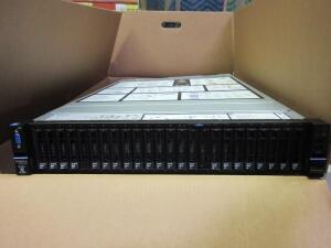 LENOVO SYSTEM x3650 M5 - TYPE 5462 2U RACK SERVER, 1 X INTEL XEON E5-2697 V3 2.6GHZ, 12 X 32GB RAM, 20 X IBM 1TB SATA HARD DRIVE, 7200RPM, 6Gbps, MODEL: ST91000640NS, 4 X IBM 480GB SAS SSD HARD DRIVE, 6Gbps, MODEL: MTFDDAK800MBB, 2 X IBM 300GB SAS HARD DR