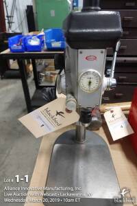 Servo Press 7000 benchtop drill press