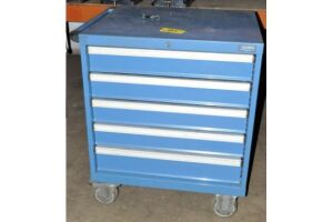 GLOBAL 5-DRAWER PORTABLE TOOLING CABINET