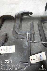 Lot - (2) C-clamps