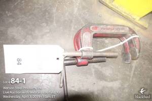 Lot - (2) C-clamps