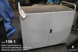 Metal workbench/ cabinet