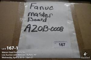 Box of Fanuc Parts: Master board A20B-0008