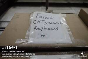 Box of Fanuc Parts: CRT System 6 keyboard
