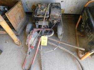 LOT: Gas Powered Auger with Honda GX240 Motor & Assorted Bits