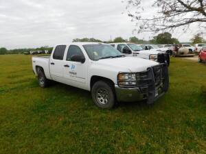 2013 Chevrolet Silverado 1500 4x4 Crew Cab Pick-up Truck, VIN 3GCPKREA3DG209863, 5-1/2 ft. Bed, V8 Vortec Engine, Automatic, 186,562 miles