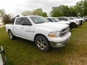 2012 Dodge Ram 1500 4x4 Crew Cab Pick-up Truck, VIN 1C6RD7LT3CS209341, 5-1/2 ft. Bed with Integral Tool Boxes, 5.7 Liter Hemi Gasoline Engine, Automatic, 273,490 miles