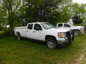 2011 GMC 2500 HD 4x4 Crew Cab Pick-up Truck, VIN 1GT12ZCG3BF101013, 8 ft. Bed, V8 Vortec Engine, Automatic (needs work - as is)